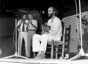 Krahe, Sabina y Alberto Pérez en Málaga - 1981 (Foto: elperiodico.com - Fco. Acedo)